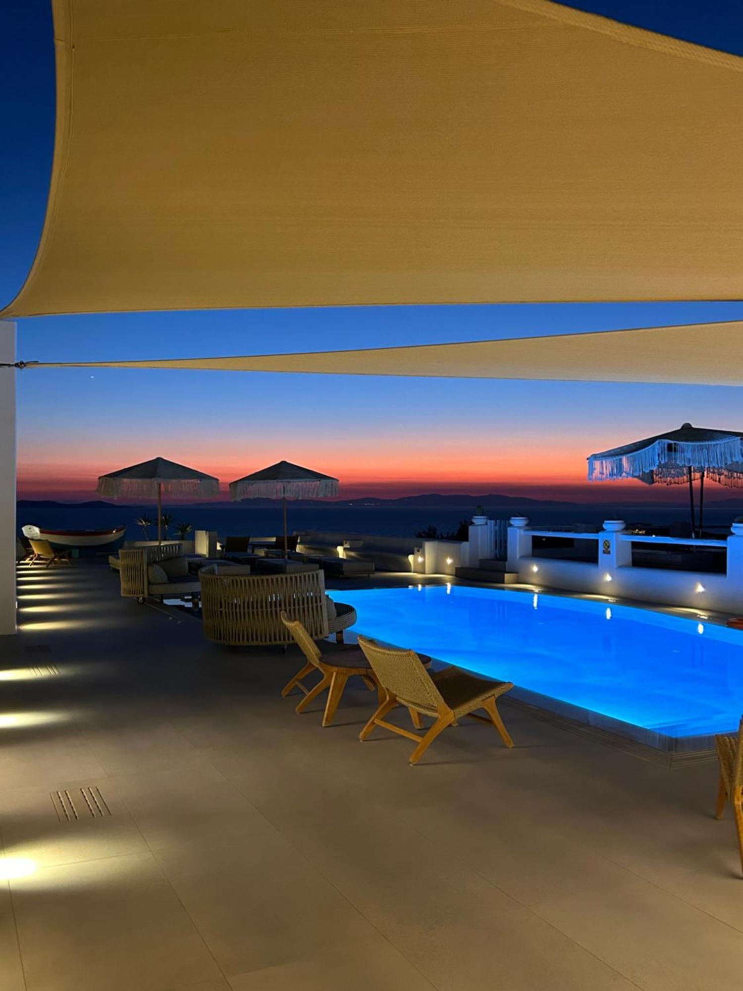 Paolas Sunset Агиос Стефанос Екстериор снимка
