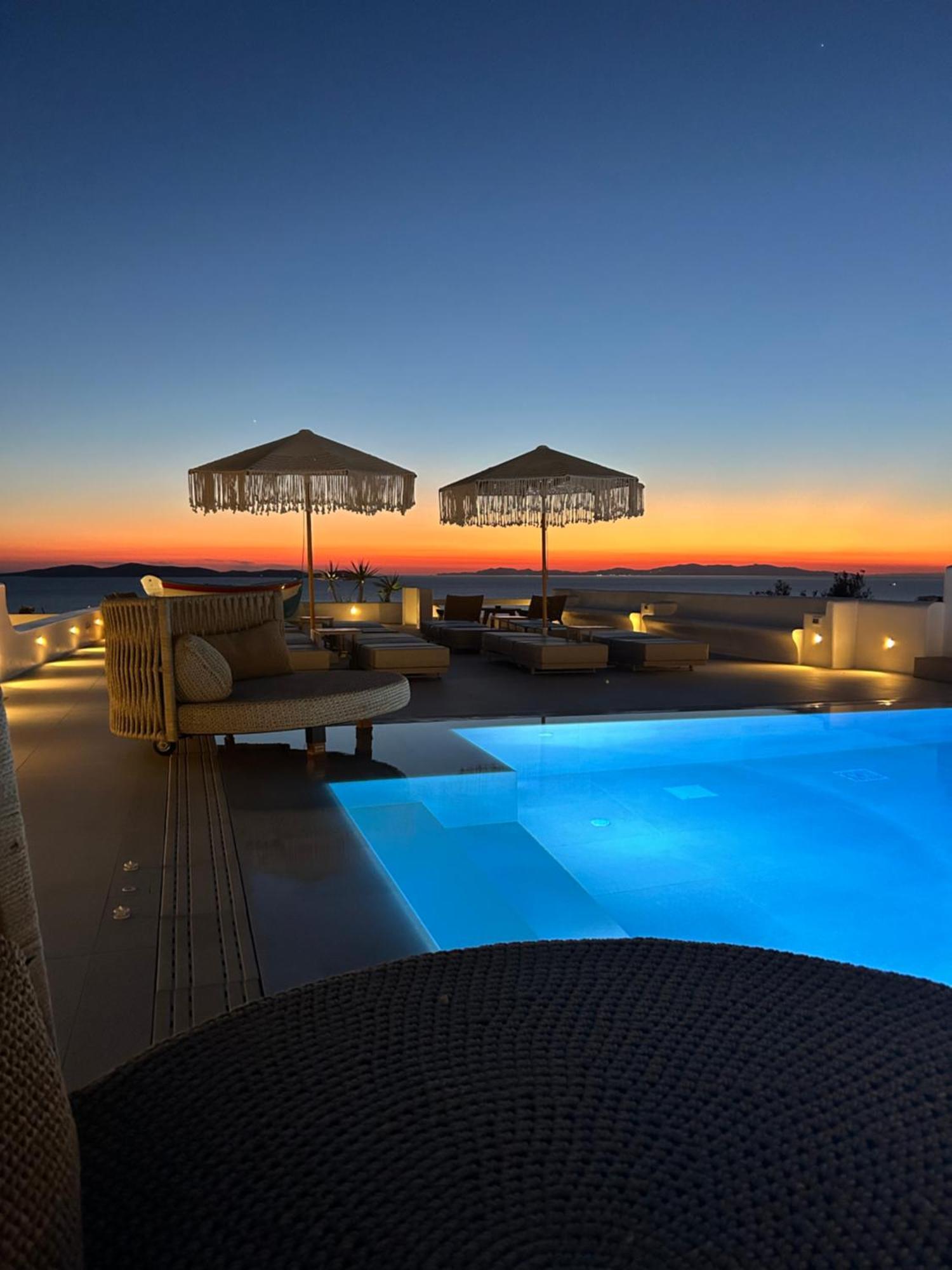Paolas Sunset Агиос Стефанос Екстериор снимка