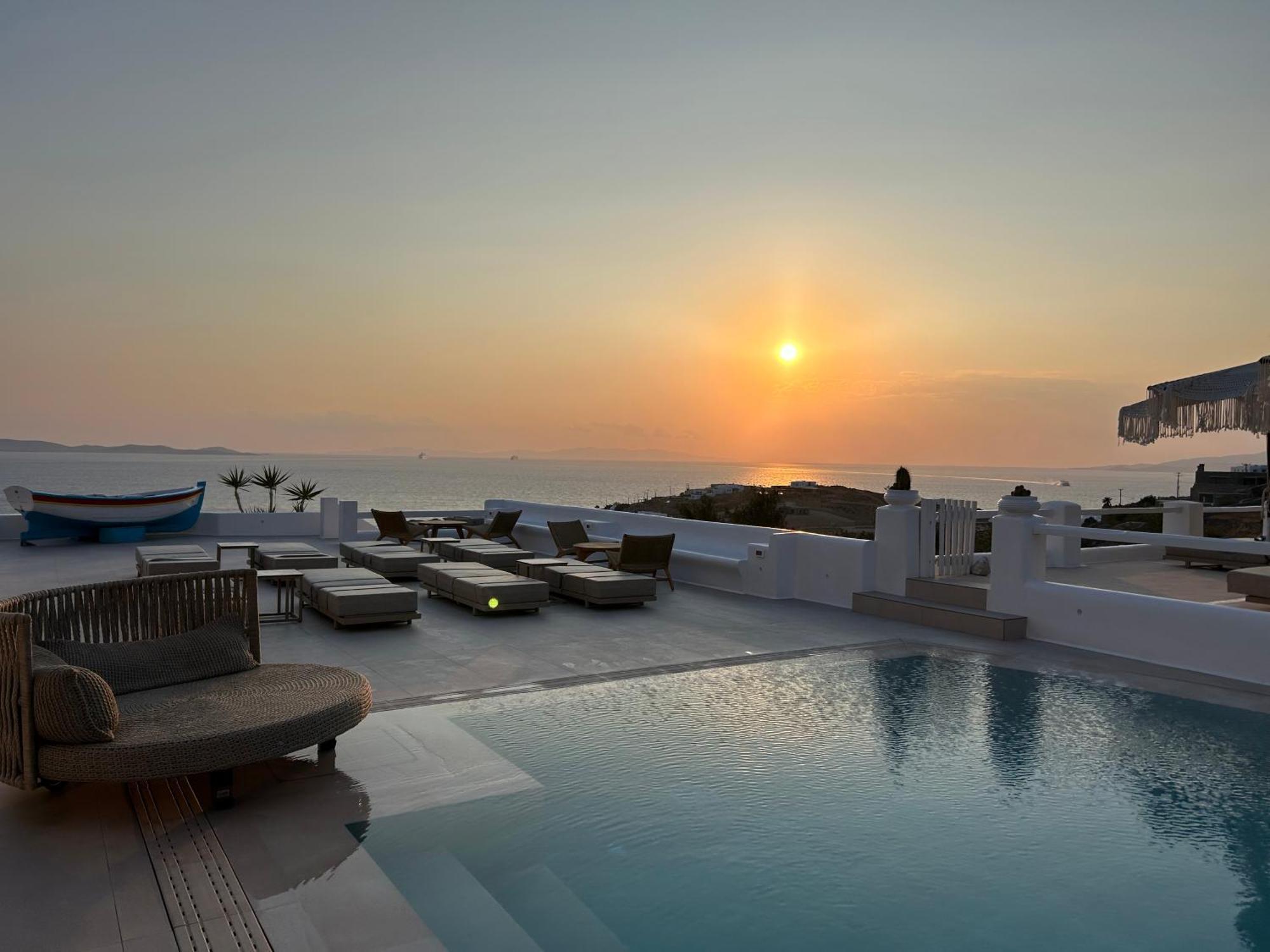 Paolas Sunset Агиос Стефанос Екстериор снимка